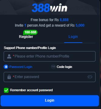 388win game register